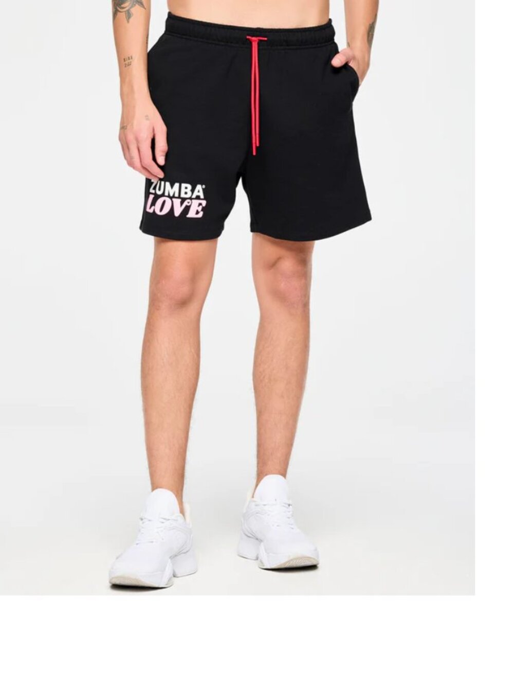 Zumba Fitness Men's Knit Shorts Black Size S